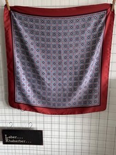 ZARA HALSTUCH GEMUSTERT