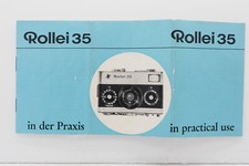 Rollei 35 Anleitung +++ von
