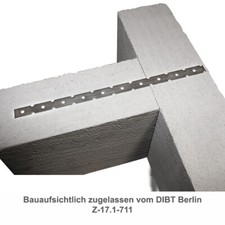 Maueranker Mauerverbinder Flachanker Anschlussanker 300 x 20 x 0,7mm, 50 St.