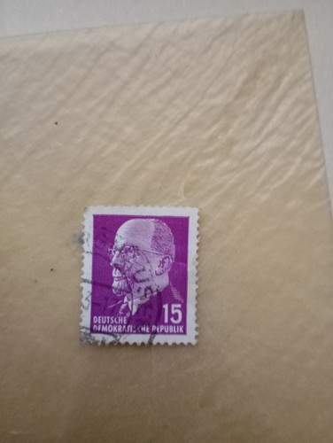 Satz briefmarken ddr walter - ddr,