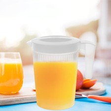Plastikkrug mit Deckel Wasserkrug Juice Eced Tea Pitcher Limonade Pitcher 2L