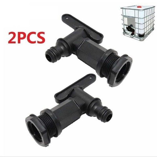 2X-Auslaufhahn-Wasser-Hahn-IBC