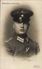Ak Prinz Ernst Heinrich von Sachsen in Uniform - 10996655