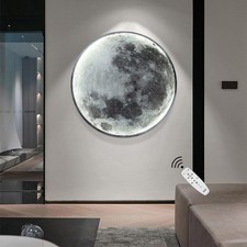 Modern LED Mond Wandleuchte,Mond Wandlampe Mit Mondmotiv Für Kinderzimmer