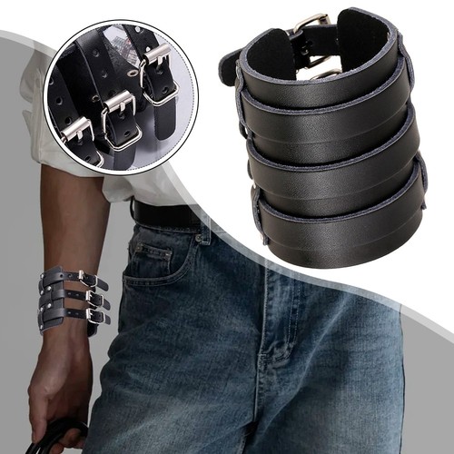Lederarmband herren breit - herren,