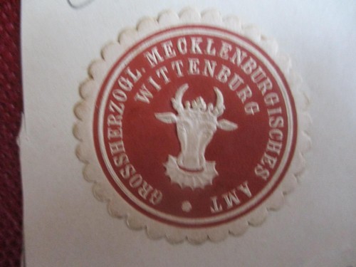 Siegelmarke amt - (1112),