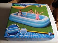 Familie Pool 262 x 175 x 51 cm, eckig von bestway neu