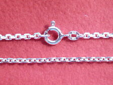 Ankerkette Sterlingsilber Länge 50 cm x 1,8 mm, Ankerkette Silber Collier 50 cm