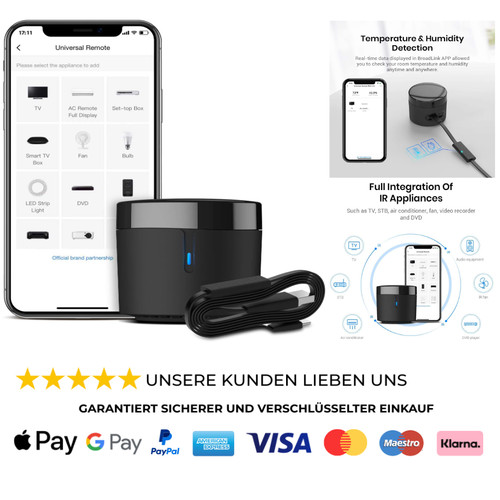 Universal fernbedienung rm4 - universal, ir