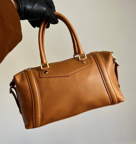 Italian genuine leather brown - italian,