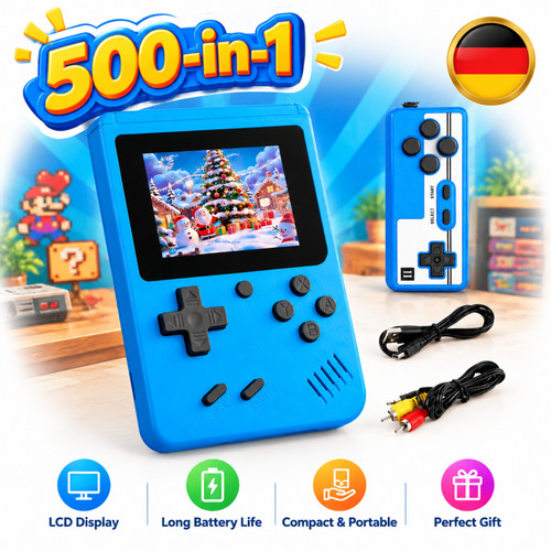 Spielekonsole retro 500 - retro, 500-in-1