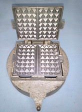 Altes Waffeleisen für einen