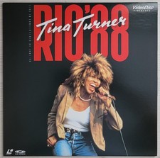 Music Laserdisc " TINA TURNER  LIVE IN RIO - [VAL-3060] " Japan LD