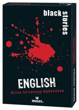 black stories English | solve 50 creepy mysteries | Bernhard Skopnik | Spiel