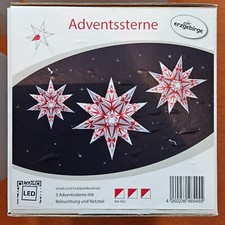 Marienberger Adventssterne 3er