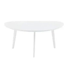 Ovaler Couchtisch, kleiner