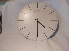 Glashütte Wanduhr "Metall Scheibe"  "Vintage"