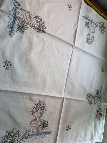 Tischdecke 80x80cm baumwolle - tischdecke,