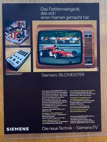 1975 siemens fernseher - 1975,