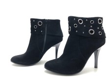 Tosca Blu LISBONA Damen Stiefel Gr. 40 Stiefeletten Halbstiefel Komfort Schwarz