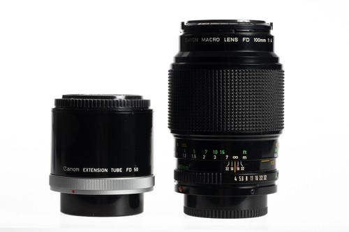 Canon 100mm macro 4 0 - canon, fd
