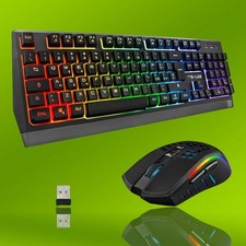 G-LAB Combo Tungsten RGB kabellose Gaming-Tastatur IT-Layout, beleuchtet