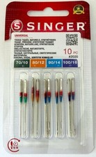 Original Singer Nadeln Sortiment 2020 Stärke 70, 80, 90, 100 für Singer...