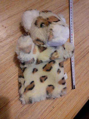 Leopard handpuppe - leopard,