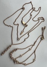 Tolles Rose Schmuck Set Kette