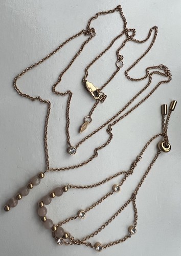 Tolles rose schmuck set - schmuck, kette