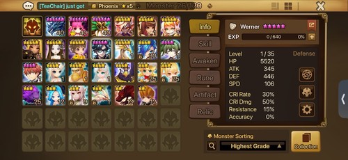 Summoners war starter - summoners, eu