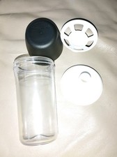 Tupperware C47 Zuckerhut Zuckerdose Spender Streuer 415 ml Schwarz Neu & Ovp