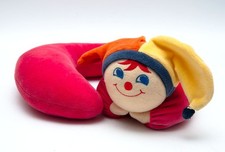 STERNTALER Clown rot gelb orange Nicki Stofftier Nackenkissen SELTEN