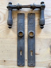 Antik Türgriff Türklinke Türbeschlag Jugendstil 1900 Drückergarnitur Gründerzeit