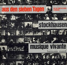 Karlheinz Stockhausen Aus Den