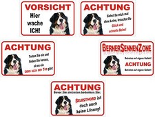 Schild - Achtung Berner