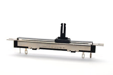 Vintage Schiebe-Poti von Piher, Stereo 5 kΩ log., 72 mm Slide Potentiometer, NOS