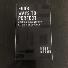Bobbi Brown 4er Set: Eye Base, Face Base, Mascara, Crushed Oil Lipgloss Neu