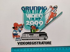 Aufkleber GRUNDIG Video 2000
