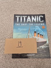 1/200 HACHETTE VERSION BAUEN DIE TITANIC MODELL DAS SCHIFF THE LEGEND AUSGABE 19