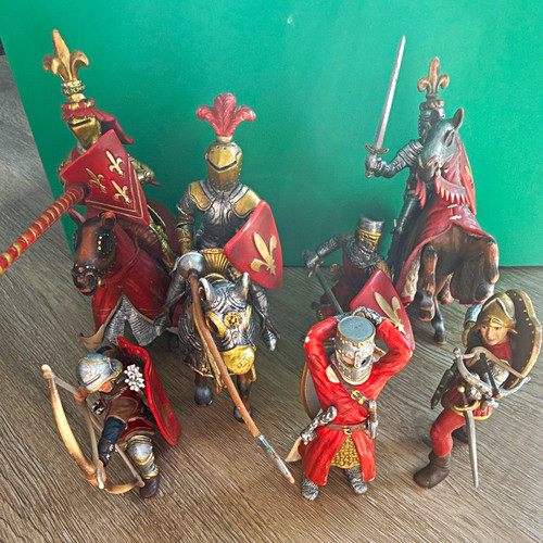 Mittelalter ritter pferde - mittelalter, &