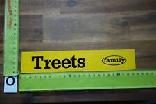 Alter Aufkleber Schokolade Schokobons TREETS family