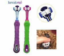 Hunde Zahnbürste 3D 3 Kopf