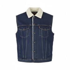 Levi herren weste blau - m,