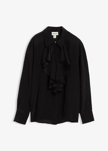Bluse 44 schwarz - bluse,
