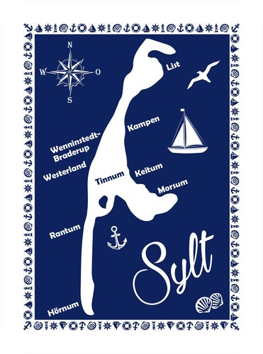 Postkarte zum ankreuzen - zum, sylt