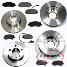 Bremsscheiben Ø 360 mm + Ø 310 mm + Bremsbeläge vorne hinten für VW Phaeton