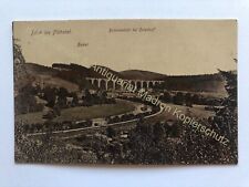 AK Blick ins Flöhatal Bahnviadukt bei Hetzdorf um 1920 Halsbrücke Mittelsachsen 