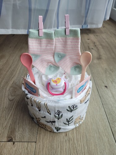 Windeltorte baby mädchen - baby,