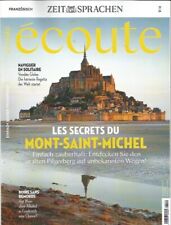 ECOUTE, Einfach besser französisch Nr. 13 2024 Sprach Magazin. Mont-Saint-Michel